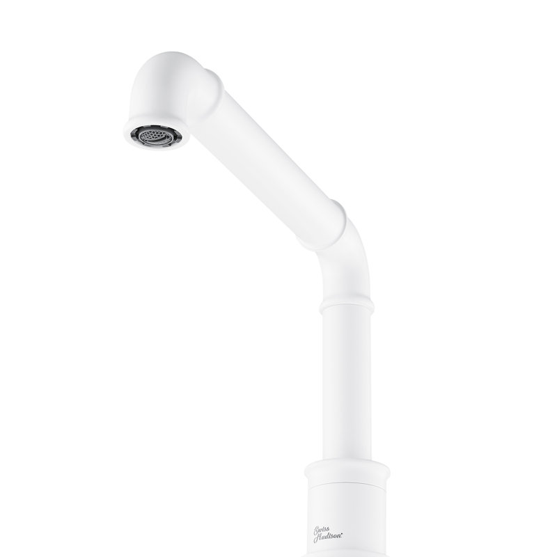 Robinet de salle de bain Avallon, Blanc mat