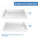 SlimLine 48" W x 36" D Double Threshold Shower Base