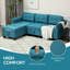 Rececca 3 Seater Sofa & Chaise-1052090459