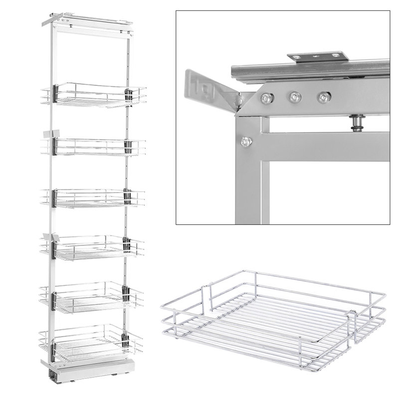 Moorefield Cabinet Shelving Rack, 215cm H x 25cm W x 46cm D
