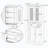 Tonsey 71.75'' Kitchen Pantry