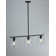 Bly 3 - Light Bulbs Kitchen Island Glass Shade Linear Pendant Light Fixture