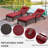 Lounger Set 2 Pieces Adjustable 5 Positions Outdoor PE Rattan Wicker Patio Pool Lounge Chair-718332743
