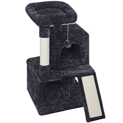 Therese 36″ H Multilevel Cat Tower with Double Condos