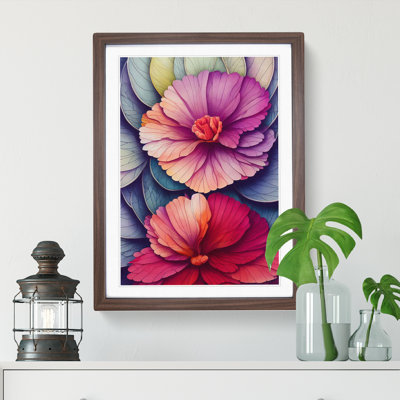 Beautiful Watercolour Flowers No.5 - Wall Art