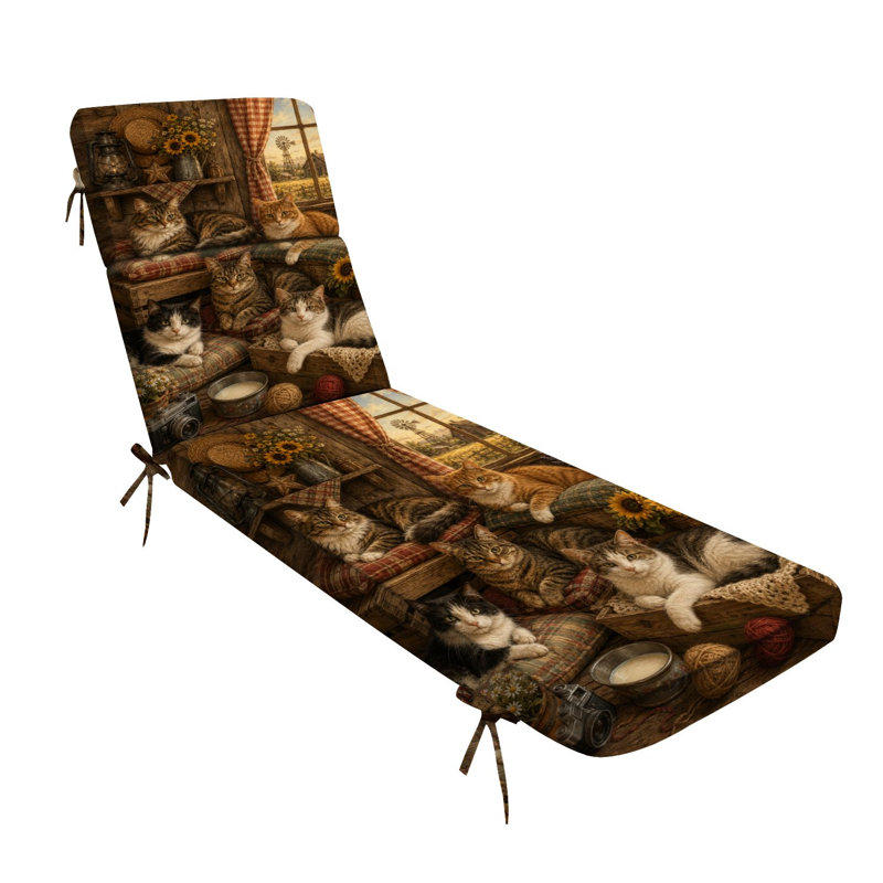  Coussin de patio 3 po d'extérieur pour l'extérieur