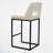 26" Upholstered Counter Barstool With Low Back And Metal Frame Modern Kitchen Island Seating-867385869-867385871