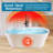 Forma 63'' Solid Surface Bathtub,Stone Resin Freestanding Soak Tub for Bathroom,Solid Deep Soaker Tub With Built In Overflow -98615335