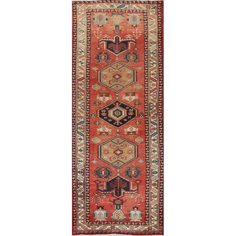 Tapis de couloir géométrique 4 x 11