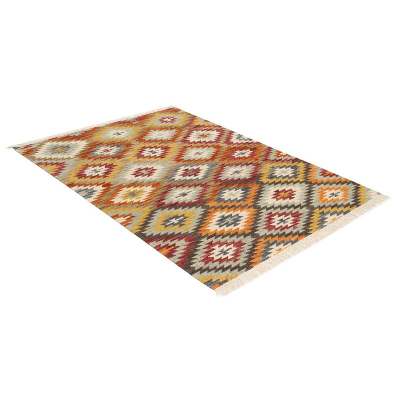 Shuler Geometric Hand Woven Area Rug, Rectangle 200 x 300cm