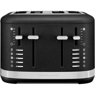KitchenAid 4 Slice Toaster, Cast Iron Black