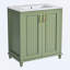 Meuble-lavabo de salle de bain avec lavabo en céramique, tiroir caché