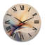 Horloge murale en bois massif Jigna-416997514
