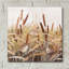 Art mural en verre Whispering Cattails 3 'par Julia Purinton-986539108