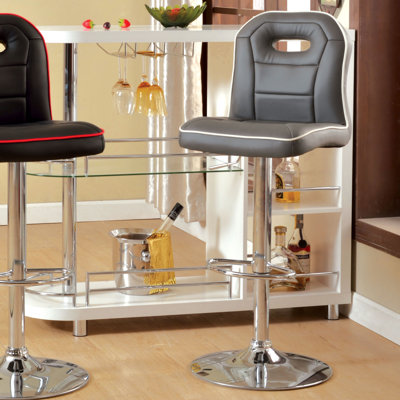 Swivel Adjustable Height Bar Stool