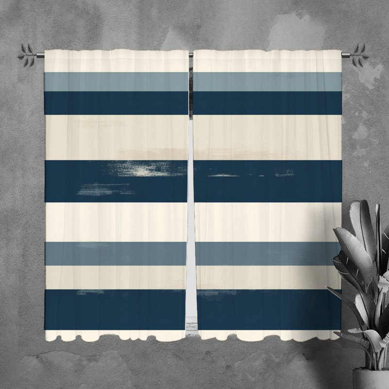 Paire de rideaux obscurcissant en polyester Laklynn, L 20 po x L 82 po