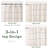 Goffredo 100% Blackout Natural Linen Curtains for Bedroom  Double Layer Drape Farmhouse Thermal Insulated Rod Pocket Back Tab Full Light Blocking 2 Panels for Living Room Nursery-1001974385-1001974351