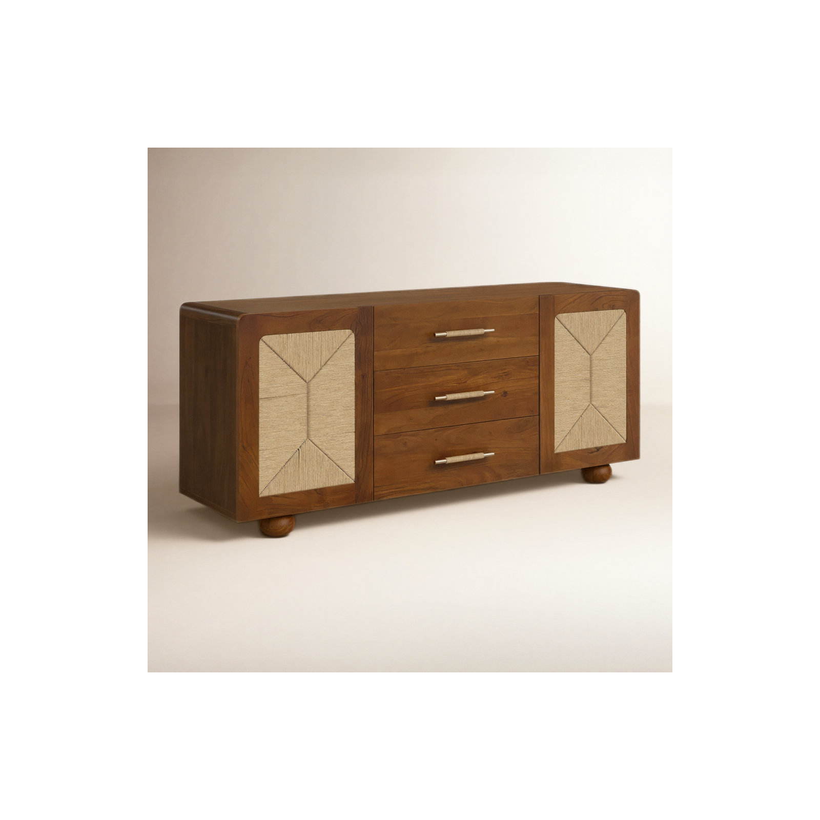 Cape Acacia Wood Abacus Sideboard