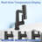 Mate Black Single Hole Bathroom Faucet With Pull-Out Sprayer And Temperature Display-123298107