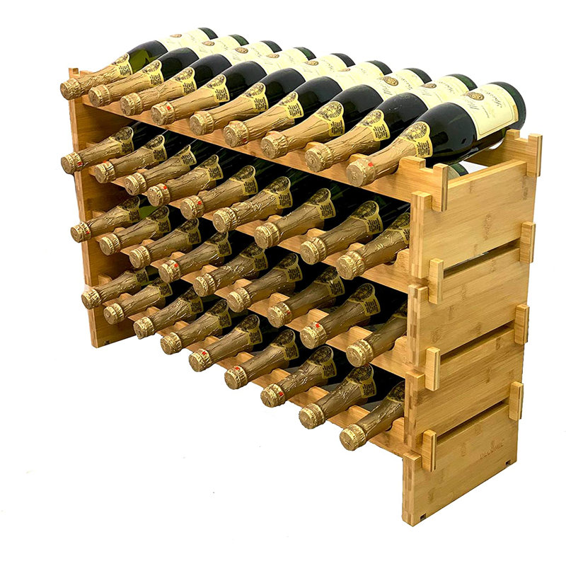 Présentoir à vin 36 bouteilles