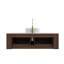 Ensemble de meuble-lavabo mural 48 po avec lavabo rond en céramique et 2 tiroirs-1149528705