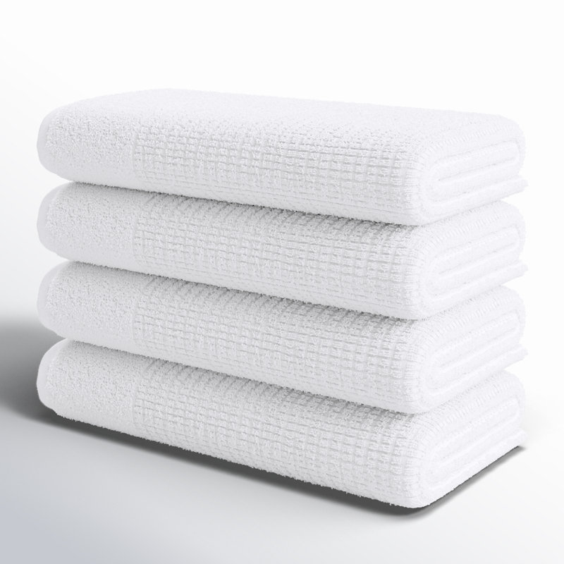 Earline Midweight Bath Towel, White