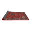 Tapis traditionnel noir / rouge Rennerdale-884328331