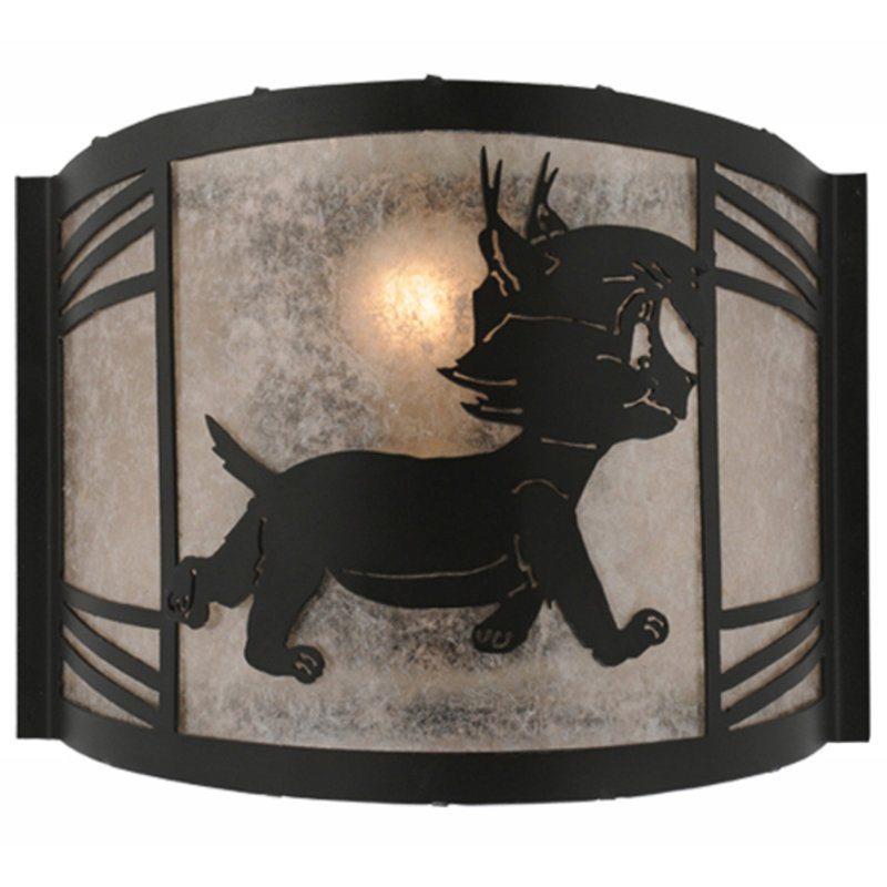 Jameca Steel Flush Mounted Sconce