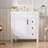 30-Inch Bathroom Vanity with Ceramic Sink-117981648
