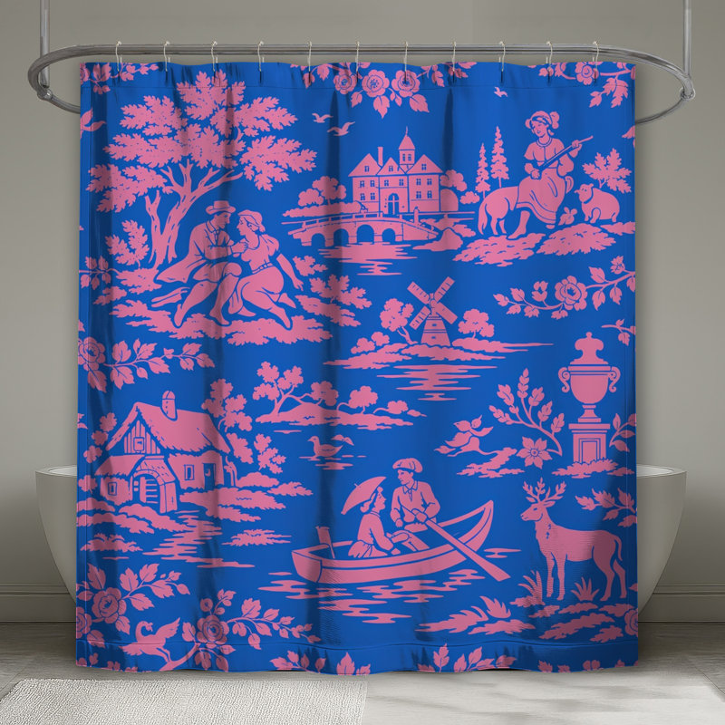 Rideaux de douche Pastoral, 70in W x 72in H