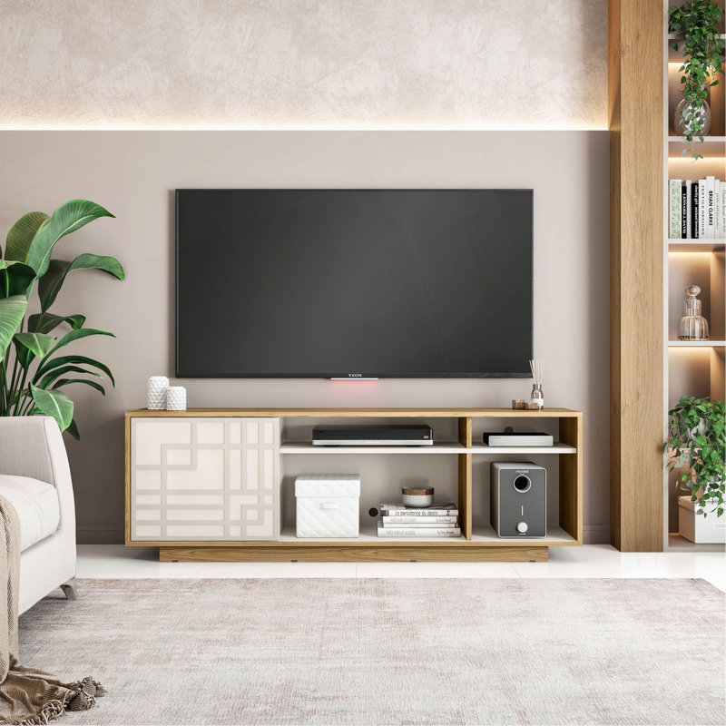 Techni Mobili Contemporary TV Stand For Tvs Up To 70In