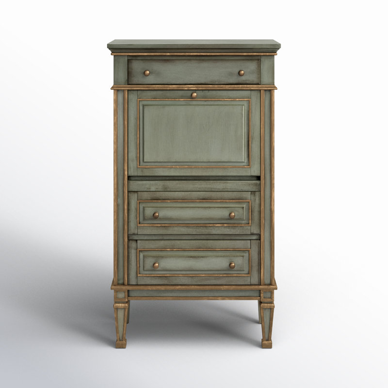 Chubbuck Armoire Desk, Green