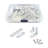 40Pcs Thin Fixing Plate L Bracket Angle Bracket With Screws-980673521