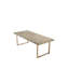 Borghese Solid Oak Dining Table-38230528-38230529