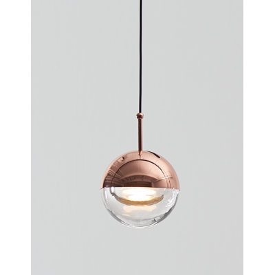Luminaire suspendu sphère 1 lumière Krantz