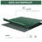 97" X 65" X 26" Heavy Duty Outdoor Sectional Sofa Cover, Waterproof Patio Furniture Cover For Weather Protection Green