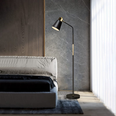 Lampe sur pied arquée 57,48 po Hadlock