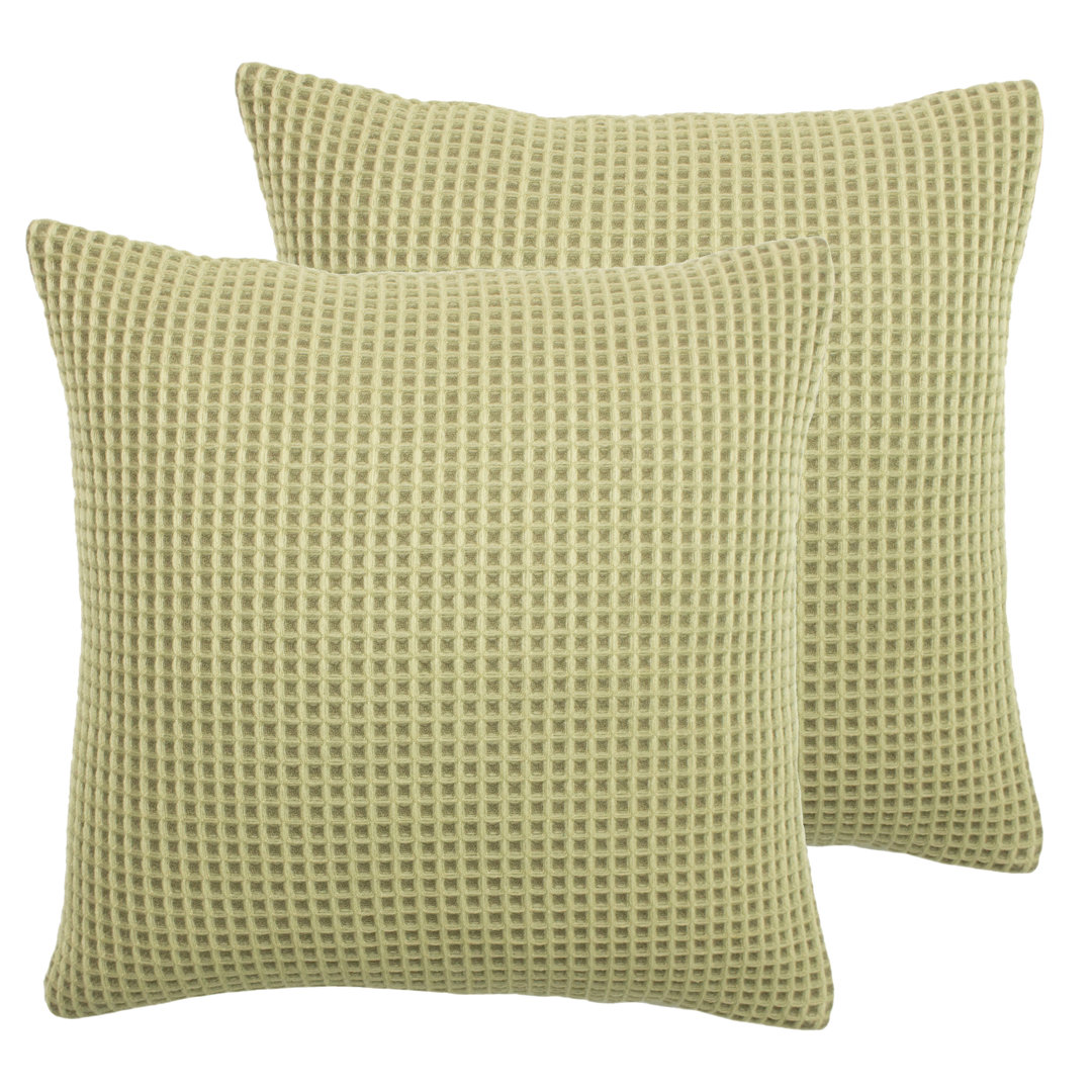 Geometric Square Cushion