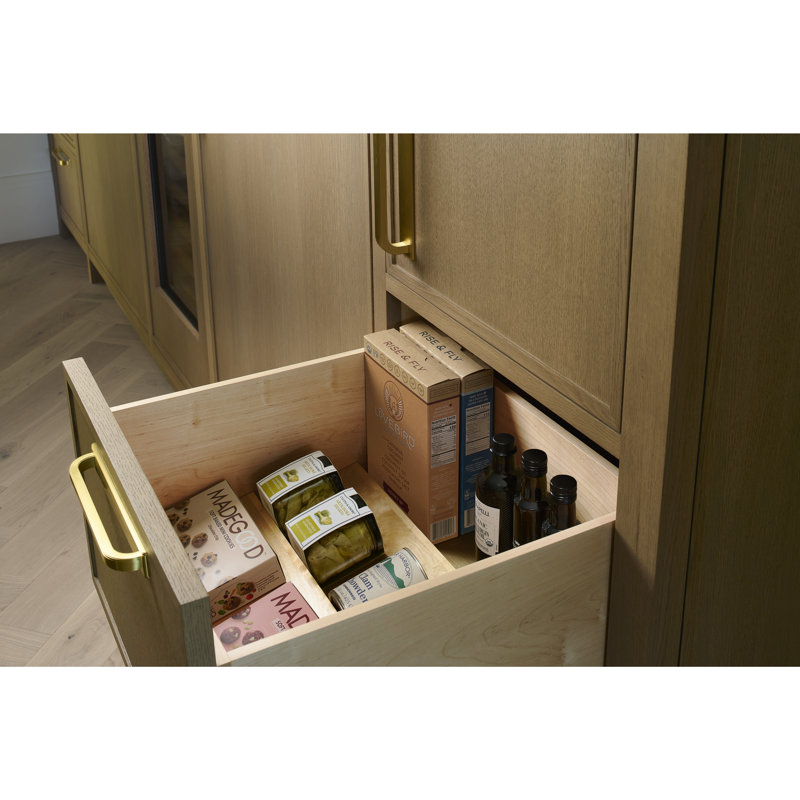 Tall Wood Spice Drawer Insert - Cabinet