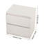 Solid + Manufactured Wood Bedside Table-298971701