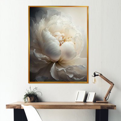 Pivoine fleur VII - pivoines, art mural