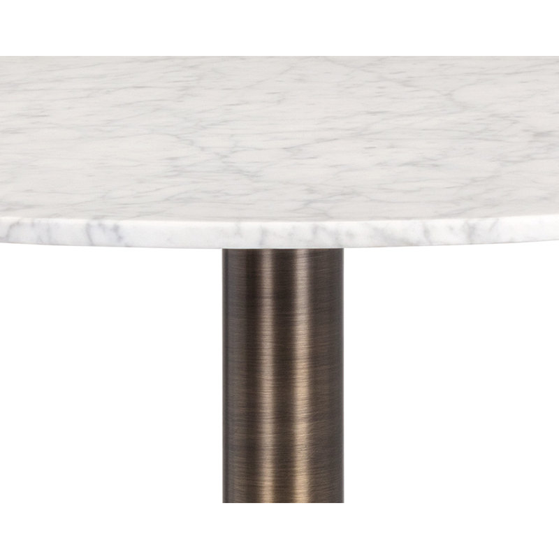 Round Marble Dining Table