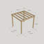 Randi 2.7m x 2.4m Manufactured Wood Pergola-38360302-38400918