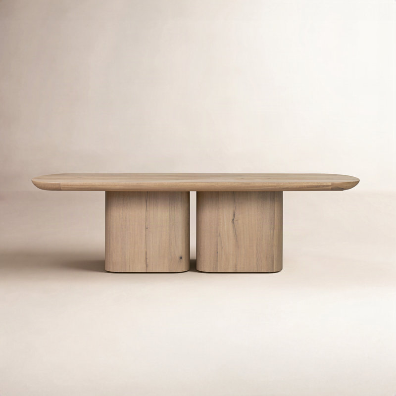 Tikal Barto Dining Table-Aged Smoked Oak