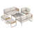 Beige Cushion/Beige/Natural Frame is out of stock
