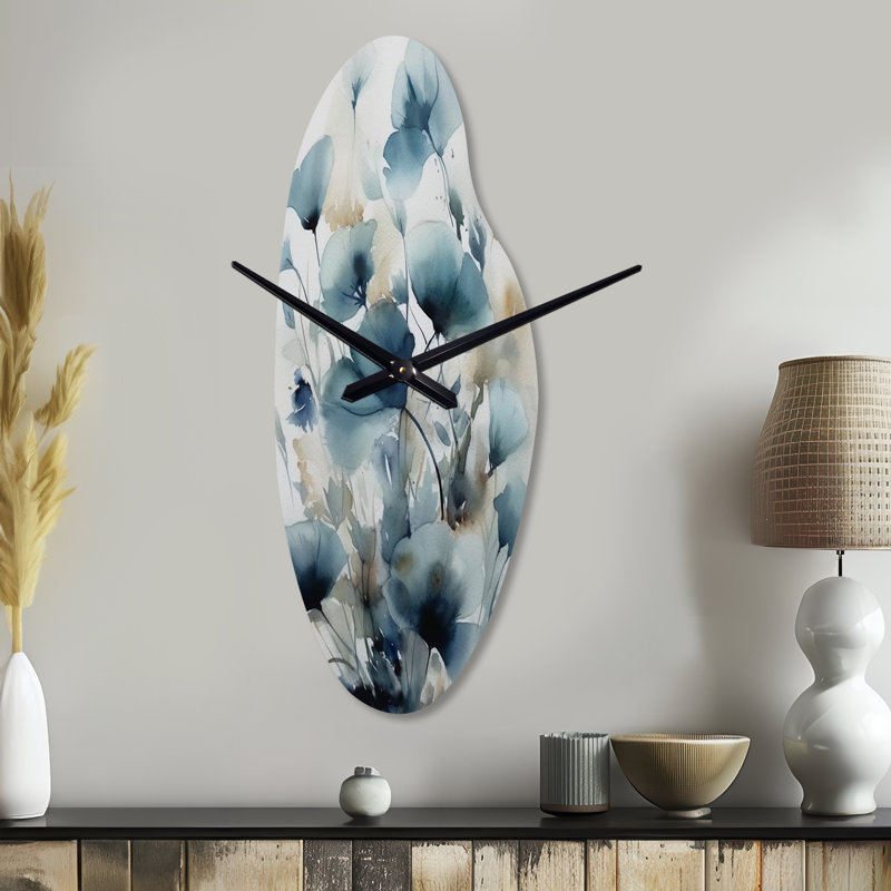 Horloge murale asymétrique Kavien, Grand