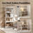 48.1"W 5-Tier Heavy Duty Storage Rack for Commercial & Industrial, White, 1Pack-1386889393-1386889398