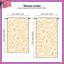 Rideaux, voilages et voilages à motif géométrique beige à motif d'étoiles - 1 panneau-793828027-793828026