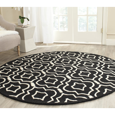 Cannen Hand Tufted Wool Geometric Rug