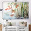 Bamboo Charm In China - Ensemble d'art mural en toile de bambou-107739684-107739680